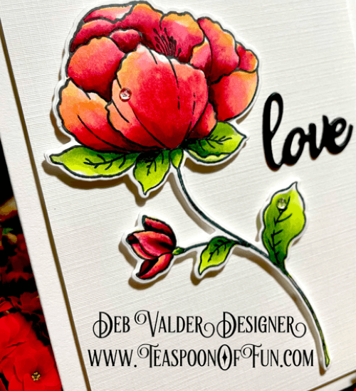 Enchantingly Yours Valentine. All products can be purchased in our Teaspoon Of Fun Paper Crafting Shop at www.TeaspoonOfFun.com/shop.