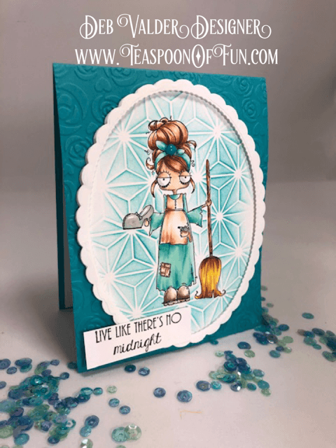 Cinderella Sweetness. All products can be purchased in our Teaspoon Of Fun Paper Crafting Shop at www.TeaspoonOfFun.com/SHOP.