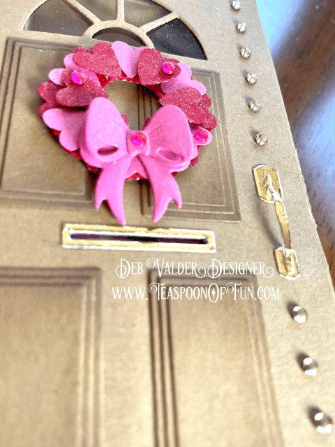 Happiness Came Knocking On My Door. All products can be purchased in our Teaspoon Of Fun Paper Crafting Shop at www.TeaspoonOfFun.com/SHOP.