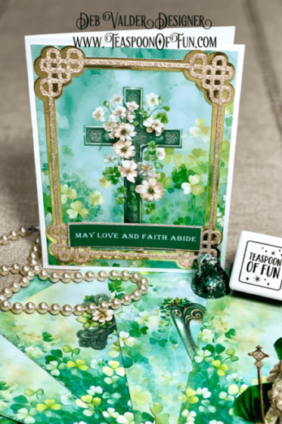 Love and Faith Abide. All products can be purchased in our Teaspoon Of Fun Paper Crafting Shop at www.TeaspoonOfFun.com/SHOP.