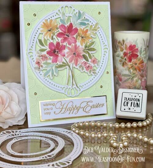 Washi Tape Flowers for the Soul. All products can be purchased in our Teaspoon Of Fun Paper Crafting Shop at www.TeaspoonOfFun.com/SHOP.