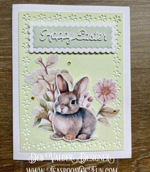 Vintage Easter Quick Cards. All products can be purchased in our Teaspoon Of Fun Paper Crafting Shop at www.TeaspoonOfFun.com/SHOP.