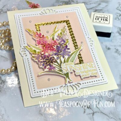Washi Tape Filled with Elegance with Deb Valder