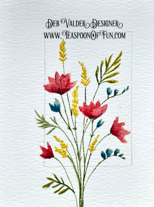 Fancy Delicate Blossoms. All products can be purchased in our Teaspoon Of Fun Paper Crafting Shop at www.TeaspoonOfFun.com/SHOP.