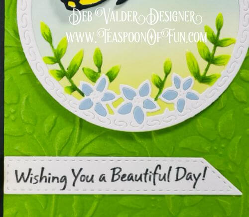 Side Butterfly Circle. All products can be purchased in our Teaspoon Of Fun Paper Crafting Shop at www.TeaspoonOfFun.com/SHOP.