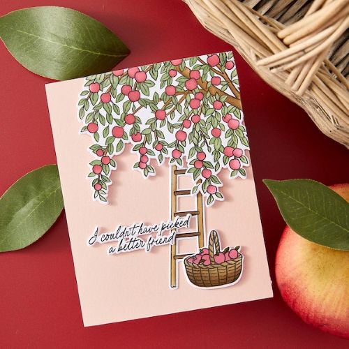 Fun in the Apple Orchard. All products can be purchased in our Teaspoon Of Fun Paper Crafting Shop at www.TeaspoonOfFun.com/SHOP.