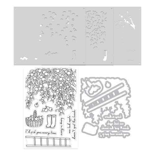 Fun in the Apple Orchard. All products can be purchased in our Teaspoon Of Fun Paper Crafting Shop at www.TeaspoonOfFun.com/SHOP.