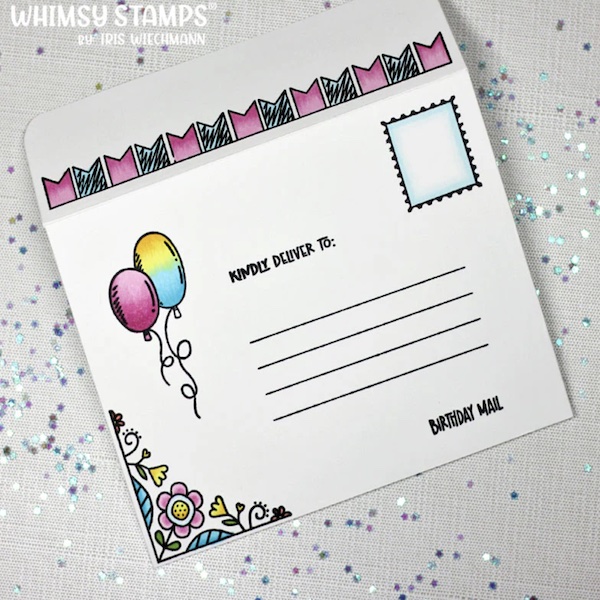 Everyone LOVES Happy Mail. All products can be purchased in our Teaspoon Of Fun Paper Crafting Shop at www.TeaspoonOfFun.com/SHOP.