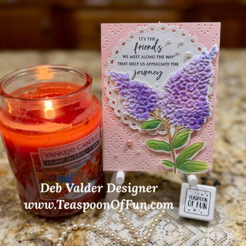 Friends Along the Way. All products can be purchased from Teaspoon Of Fun's Paper Crafting Shop at www.TeaspoonOfFun.com/SHOP.