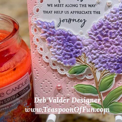 Friends Along the Way. All products can be purchased from Teaspoon Of Fun's Paper Crafting Shop at www.TeaspoonOfFun.com/SHOP.