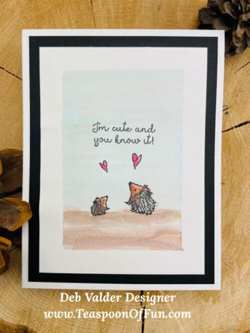 It's Groundhogs Day. All products can be purchased from Teaspoon Of Fun's Paper Crafting Shop at www.TeaspoonOfFun.com/SHOP.