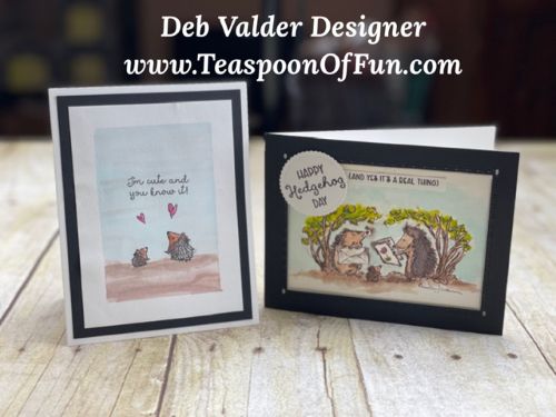 It's Groundhogs Day. All products can be purchased from Teaspoon Of Fun's Paper Crafting Shop at www.TeaspoonOfFun.com/SHOP.