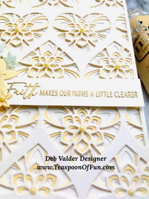 Elegant Deep Heart Layers. All products can be purchased from Teaspoon Of Fun's Paper Crafting Shop at www.TeaspoonOfFun.com/SHOP.