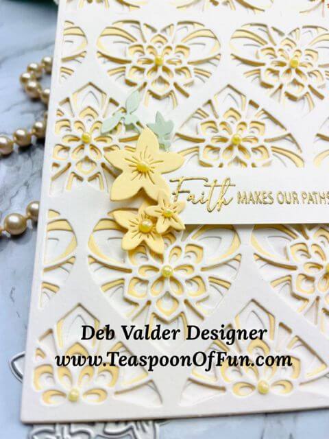 Elegant Deep Heart Layers. All products can be purchased from Teaspoon Of Fun's Paper Crafting Shop at www.TeaspoonOfFun.com/SHOP.