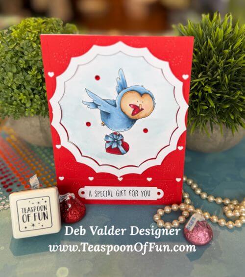 A Special Gift For You. All products can be purchased from Teaspoon Of Fun's Paper Crafting Shop at www.TeaspoonOfFun.com/SHOP.