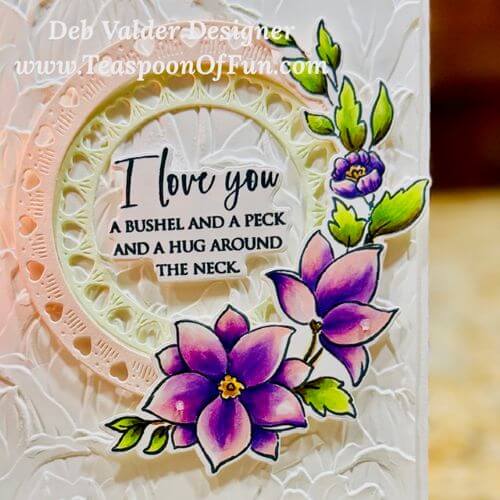 A Bushel and a Peck. All products can be purchased from Teaspoon Of Fun's Paper Crafting Shop at www.TeaspoonOfFun.com/SHOP.