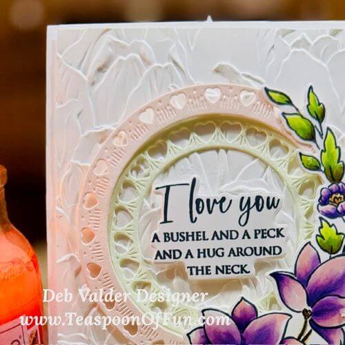 A Bushel and a Peck. All products can be purchased from Teaspoon Of Fun's Paper Crafting Shop at www.TeaspoonOfFun.com/SHOP.