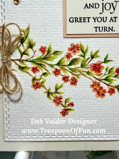 Let Kindness Fill Your Steps. All products can be purchased from Teaspoon Of Fun's Paper Crafting Shop at www.TeaspoonOfFun.com/SHOP.