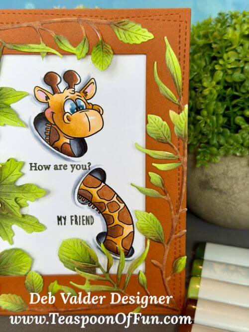 Oh Hello Giraffes. All products can be purchased in our Teaspoon Of Fun Paper Crafting Shop at www.TeaspoonOfFun.com/SHOP.