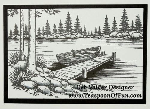 Etching Technique For Your Cards. All products can be purchased in our Teaspoon Of Fun Paper Crafting Shop at www.TeaspoonOfFun.com/SHOP.