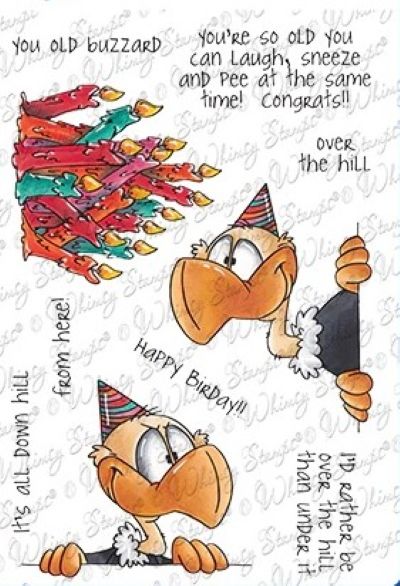 Old Fart Birthday Card. All products can be purchased in our Teaspoon Of Fun Paper Crafting Shop at www.TeaspoonOfFun.com/SHOP.