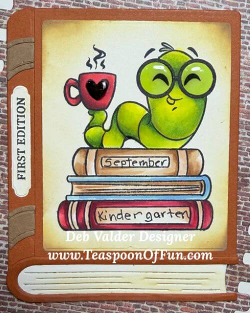 A Good Day To Read A Book. All products can be purchased in our Teaspoon Of Fun Paper Crafting Shop at www.TeaspoonOfFun.com/SHOP.