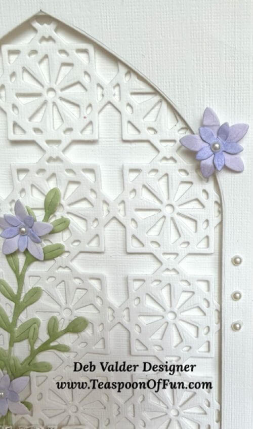 Treasured Wedding Wishes Card. All products can be purchased in our Teaspoon Of Fun Paper Crafting Shop at www.TeaspoonOfFun.com/SHOP.