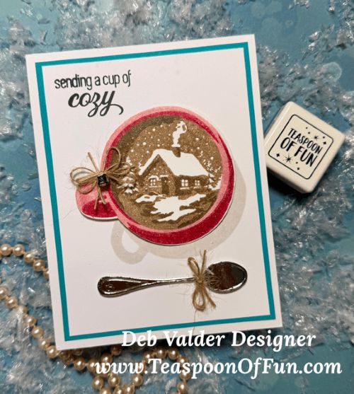Peace In Every Sip. All products can be purchased in our Teaspoon Of Fun Paper Crafting Shop at www.TeaspoonOfFun.com/SHOP.