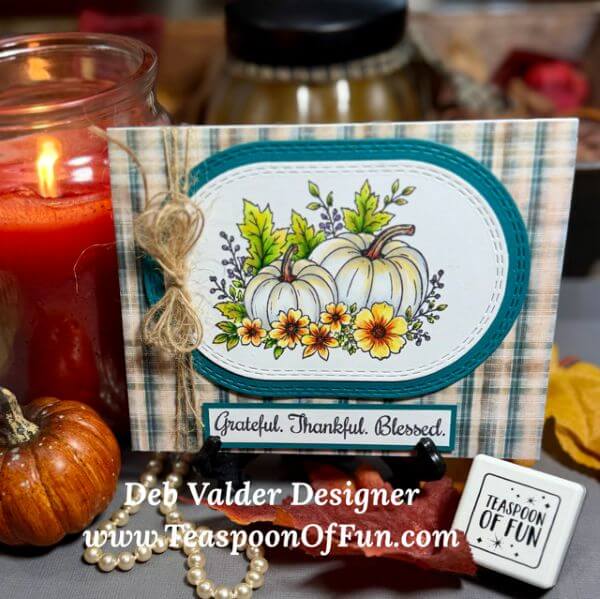 New Fall Festival Stamp Set. All products can be purchased in our Teaspoon Of Fun Paper Crafting Shop at www.TeaspoonOfFun.com/SHOP.