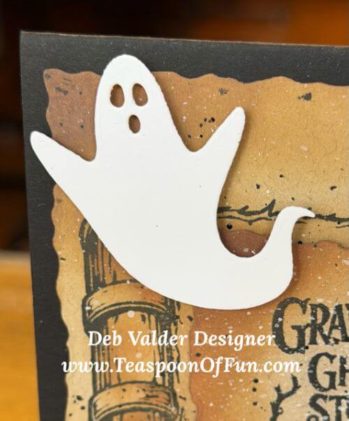 Halloween Graveyard Ghost Stories. All products can be purchased in our Teaspoon Of Fun Paper Crafting Shop at www.TeaspoonOfFun.com/SHOP.