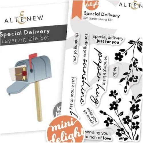It's a Special Delivery Day. All products can be purchased in our Teaspoon Of Fun Paper Crafting Shop at www.TeaspoonOfFun.com/SHOP.