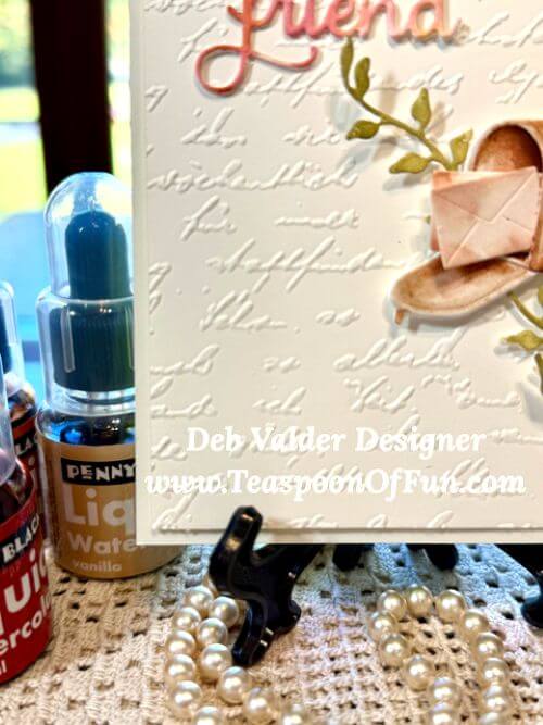 It's a Special Delivery Day. All products can be purchased in our Teaspoon Of Fun Paper Crafting Shop at www.TeaspoonOfFun.com/SHOP.