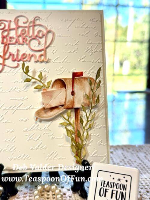 It's a Special Delivery Day. All products can be purchased in our Teaspoon Of Fun Paper Crafting Shop at www.TeaspoonOfFun.com/SHOP.