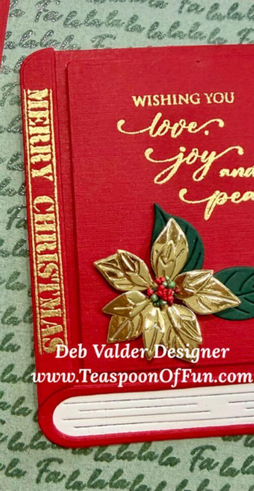 The Christmas Book. All products can be purchased in our Teaspoon Of Fun Paper Crafting Shop at www.TeaspoonOfFun.com/SHOP.