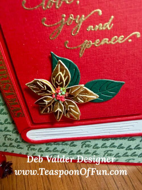 The Christmas Book. All products can be purchased in our Teaspoon Of Fun Paper Crafting Shop at www.TeaspoonOfFun.com/SHOP.